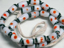 TOKO-BEADS AG944N-44 Glass bead (strand) 7mm AG944N-44 とんぼ玉（連） 7mm Asian bead & African bead  Handmade,Lampeork,bead,asia,india,ethnic,parts,accessory,beads とんぼ玉,ビーズ,トンボ玉,アジア,インド,エスニック,手作り,パーツ,アクセサリー