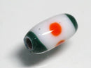 TOKO-BEADS AG944-44S Drum-shaped glass bead 7mm AG944-44S 太鼓型とんぼ玉 7mm Asian bead & African bead  Handmade,Lampeork,bead,asia,india,ethnic,parts,accessory,beads とんぼ玉,ビーズ,トンボ玉,アジア,インド,エスニック,手作り,パーツ,アクセサリー
