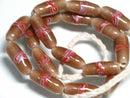 TOKO-BEADS AG944N-45 Glass bead (strand) 8mm AG944N-45 とんぼ玉（連） 8mm Asian bead & African bead  Handmade,Lampeork,bead,asia,india,ethnic,parts,accessory,beads とんぼ玉,ビーズ,トンボ玉,アジア,インド,エスニック,手作り,パーツ,アクセサリー