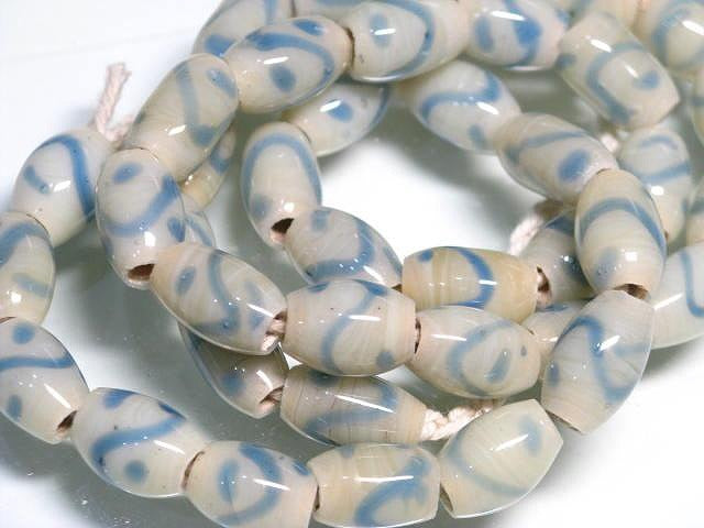 TOKO-BEADS AG944N-48 Glass bead (strand) 8mm AG944N-48 とんぼ玉（連） 8mm Asian bead & African bead  Handmade,Lampeork,bead,asia,india,ethnic,parts,accessory,beads とんぼ玉,ビーズ,トンボ玉,アジア,インド,エスニック,手作り,パーツ,アクセサリー