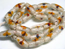 TOKO-BEADS AG944N-51 Glass bead (strand) 8mm AG944N-51 とんぼ玉（連） 8mm Asian bead & African bead  Handmade,Lampeork,bead,asia,india,ethnic,parts,accessory,beads とんぼ玉,ビーズ,トンボ玉,アジア,インド,エスニック,手作り,パーツ,アクセサリー