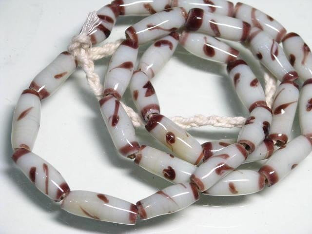 TOKO-BEADS AG944N-52 Glass bead (strand) 6.5mm AG944N-52 とんぼ玉（連） 6.5mm Asian bead & African bead  Handmade,Lampeork,bead,asia,india,ethnic,parts,accessory,beads とんぼ玉,ビーズ,トンボ玉,アジア,インド,エスニック,手作り,パーツ,アクセサリー