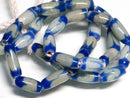 TOKO-BEADS AG944N-57 Glass bead (strand) 7mm AG944N-57 とんぼ玉（連） 7mm Asian bead & African bead  Handmade,Lampeork,bead,asia,india,ethnic,parts,accessory,beads とんぼ玉,ビーズ,トンボ玉,アジア,インド,エスニック,手作り,パーツ,アクセサリー