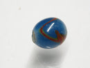 TOKO-BEADS | TOKO-BEADS |AG944-69S ウェイブライン柄とんぼ玉 9~10mm | TOKO-BEADS |AG944-69S Glass bead 9~10mm Asian bead & African bead  Handmade,Lampeork,bead,asia,india,ethnic,parts,accessory,beads とんぼ玉,ビーズ,トンボ玉,アジア,インド,エスニック,手作り,パーツ,アクセサリー