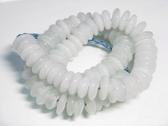 TOKO-BEADS AG946N-53 Glass bead (strand) 12~14mm AG946N-53 ボタン型ビーズ（連） 12~14mm Asian bead & African bead  Handmade,Lampeork,bead,asia,india,ethnic,parts,accessory,beads とんぼ玉,ビーズ,トンボ玉,アジア,インド,エスニック,手作り,パーツ,アクセサリー