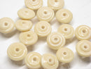 TOKO-BEADS | TOKO-BEADS |AG946-54S ボタン型ビーズ 14~16mm | TOKO-BEADS |AG946-54S Glass bead 14~16mm Asian bead & African bead  Handmade,Lampeork,bead,asia,india,ethnic,parts,accessory,beads とんぼ玉,ビーズ,トンボ玉,アジア,インド,エスニック,手作り,パーツ,アクセサリー