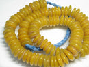 TOKO-BEADS AG946N-57 Glass bead (strand) 12~14mm AG946N-57 ボタン型ビーズ（連） 12~14mm Asian bead & African bead  Handmade,Lampeork,bead,asia,india,ethnic,parts,accessory,beads とんぼ玉,ビーズ,トンボ玉,アジア,インド,エスニック,手作り,パーツ,アクセサリー