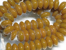 TOKO-BEADS AG946N-58 Glass bead (strand) 12~14mm AG946N-58 ボタン型ビーズ（連） 12~14mm Asian bead & African bead  Handmade,Lampeork,bead,asia,india,ethnic,parts,accessory,beads とんぼ玉,ビーズ,トンボ玉,アジア,インド,エスニック,手作り,パーツ,アクセサリー