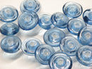 TOKO-BEADS | TOKO-BEADS |AG946-66N ボタン型ビーズ（連） 14~16mm | TOKO-BEADS |AG946-66N Glass bead (strand) 14~16mm Asian bead & African bead  Handmade,Lampeork,bead,asia,india,ethnic,parts,accessory,beads とんぼ玉,ビーズ,トンボ玉,アジア,インド,エスニック,手作り,パーツ,アクセサリー