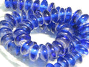 TOKO-BEADS AG946N-67 Glass bead (strand) 15mm AG946N-67 ボタン型ビーズ（連） 15mm Asian bead & African bead  Handmade,Lampeork,bead,asia,india,ethnic,parts,accessory,beads とんぼ玉,ビーズ,トンボ玉,アジア,インド,エスニック,手作り,パーツ,アクセサリー