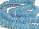 TOKO-BEADS AG946N-69 Glass bead (strand) 12~14mm AG946N-69 ボタン型ビーズ（連） 12~14mm Asian bead & African bead  Handmade,Lampeork,bead,asia,india,ethnic,parts,accessory,beads とんぼ玉,ビーズ,トンボ玉,アジア,インド,エスニック,手作り,パーツ,アクセサリー