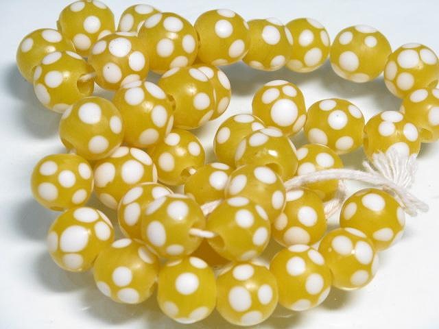 TOKO-BEADS AG946N-81 Glass bead (strand) 11~13mm AG946N-81 とんぼ玉（連） 11~13mm Asian bead & African bead  Handmade,Lampeork,bead,asia,india,ethnic,parts,accessory,beads とんぼ玉,ビーズ,トンボ玉,アジア,インド,エスニック,手作り,パーツ,アクセサリー