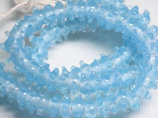 TOKO-BEADS AG947N-05 Glass bead (strand) 7mm AG947N-05 スタッドビーズ（連） 7mm Asian bead & African bead  Handmade,Lampeork,bead,asia,india,ethnic,parts,accessory,beads とんぼ玉,ビーズ,トンボ玉,アジア,インド,エスニック,手作り,パーツ,アクセサリー