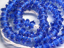 TOKO-BEADS AG947N-08 Glass bead (strand) 7mm AG947N-08 スタッドビーズ（連） 7mm Asian bead & African bead  Handmade,Lampeork,bead,asia,india,ethnic,parts,accessory,beads とんぼ玉,ビーズ,トンボ玉,アジア,インド,エスニック,手作り,パーツ,アクセサリー