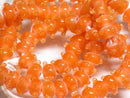 TOKO-BEADS AG947N-15 Glass bead (strand) 7mm AG947N-15 スタッドビーズ（連） 7mm Asian bead & African bead  Handmade,Lampeork,bead,asia,india,ethnic,parts,accessory,beads とんぼ玉,ビーズ,トンボ玉,アジア,インド,エスニック,手作り,パーツ,アクセサリー