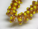 TOKO-BEADS AG947-23N Glass bead (strand) 10mm AG947-23N スタッドビーズ（連） 10mm Asian bead & African bead  Handmade,Lampeork,bead,asia,india,ethnic,parts,accessory,beads とんぼ玉,ビーズ,トンボ玉,アジア,インド,エスニック,手作り,パーツ,アクセサリー