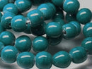 TOKO-BEADS AG948N-31 Glass bead (strand) 9mm AG948N-31 ガラスビーズ（連） 9mm Asian bead & African bead  Handmade,Lampeork,bead,asia,india,ethnic,parts,accessory,beads とんぼ玉,ビーズ,トンボ玉,アジア,インド,エスニック,手作り,パーツ,アクセサリー