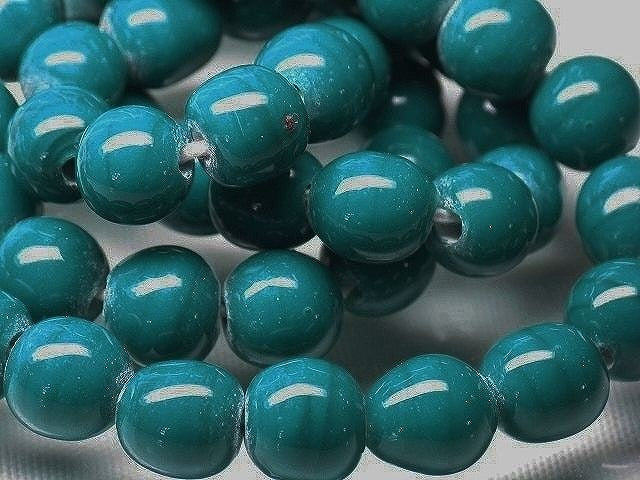 TOKO-BEADS AG948N-31 Glass bead (strand) 9mm AG948N-31 ガラスビーズ（連） 9mm Asian bead & African bead  Handmade,Lampeork,bead,asia,india,ethnic,parts,accessory,beads とんぼ玉,ビーズ,トンボ玉,アジア,インド,エスニック,手作り,パーツ,アクセサリー