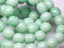 TOKO-BEADS AG948N-39 Glass bead (strand) 8mm AG948N-39 ガラスビーズ（連） 8mm Asian bead & African bead  Handmade,Lampeork,bead,asia,india,ethnic,parts,accessory,beads とんぼ玉,ビーズ,トンボ玉,アジア,インド,エスニック,手作り,パーツ,アクセサリー