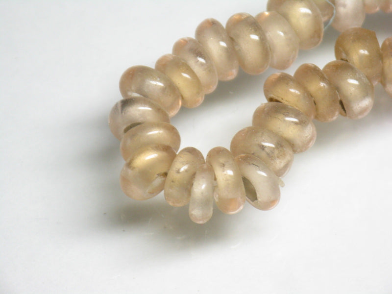 TOKO-BEADS AG950N-25 Glass Seed bead (strand) 7mm AG950N-25 リングシードビーズ（連） 7mm Asian bead & African bead  Handmade,Lampeork,bead,asia,india,ethnic,parts,accessory,beads とんぼ玉,ビーズ,トンボ玉,アジア,インド,エスニック,手作り,パーツ,アクセサリー