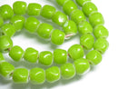 TOKO-BEADS AG952N-10 Glass bead (strand) 10~12mm AG952N-10 六面カットビーズ（連） 10~12mm Asian bead & African bead  Handmade,Lampeork,bead,asia,india,ethnic,parts,accessory,beads とんぼ玉,ビーズ,トンボ玉,アジア,インド,エスニック,手作り,パーツ,アクセサリー