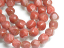 TOKO-BEADS AG952N-15 Glass bead (strand) 10~12mm AG952N-15 六面カットビーズ（連） 10~12mm Asian bead & African bead  Handmade,Lampeork,bead,asia,india,ethnic,parts,accessory,beads とんぼ玉,ビーズ,トンボ玉,アジア,インド,エスニック,手作り,パーツ,アクセサリー