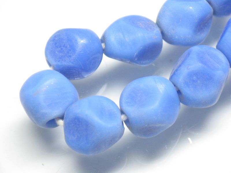TOKO-BEADS AG952N-03 Glass bead (strand) 10~12mm AG952N-03 六面カットビーズ（連） 10~12mm Asian bead & African bead  Handmade,Lampeork,bead,asia,india,ethnic,parts,accessory,beads とんぼ玉,ビーズ,トンボ玉,アジア,インド,エスニック,手作り,パーツ,アクセサリー