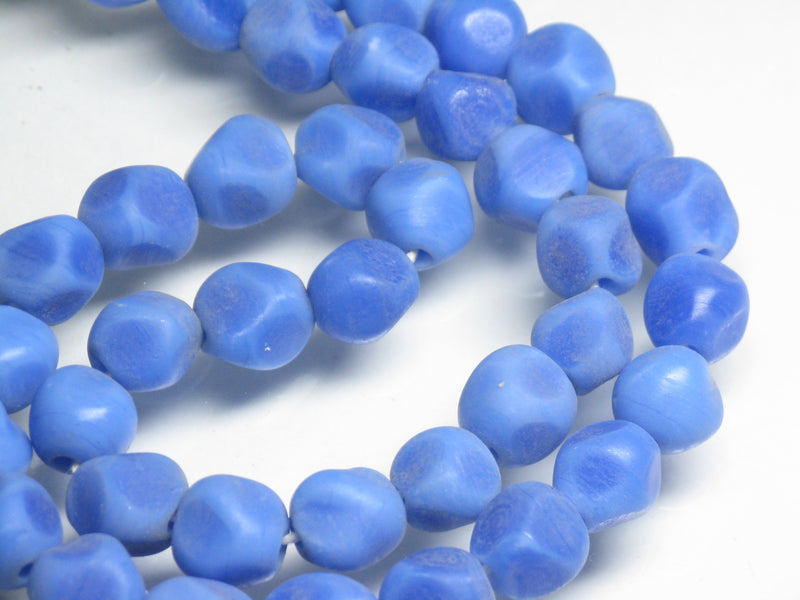 | TOKO-BEADS |AG952N-03 六面カットビーズ（連） 10~12mmとんぼ玉,ビーズ,トンボ玉,アジア,インド,エスニック,手作り,パーツ,アクセサリー