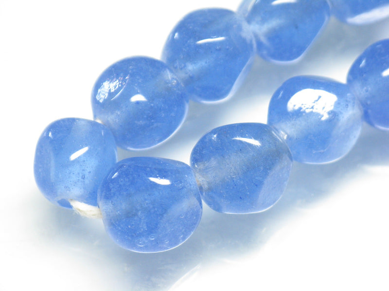 TOKO-BEADS AG952-26N Glass bead (strand) 10mm AG952-26N 六面カットビーズ（連） 10mm Asian bead & African bead  Handmade,Lampeork,bead,asia,india,ethnic,parts,accessory,beads とんぼ玉,ビーズ,トンボ玉,アジア,インド,エスニック,手作り,パーツ,アクセサリー