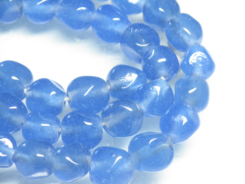 | TOKO-BEADS |AG952N-26 六面カットビーズ（連） 10mmとんぼ玉,ビーズ,トンボ玉,アジア,インド,エスニック,手作り,パーツ,アクセサリー