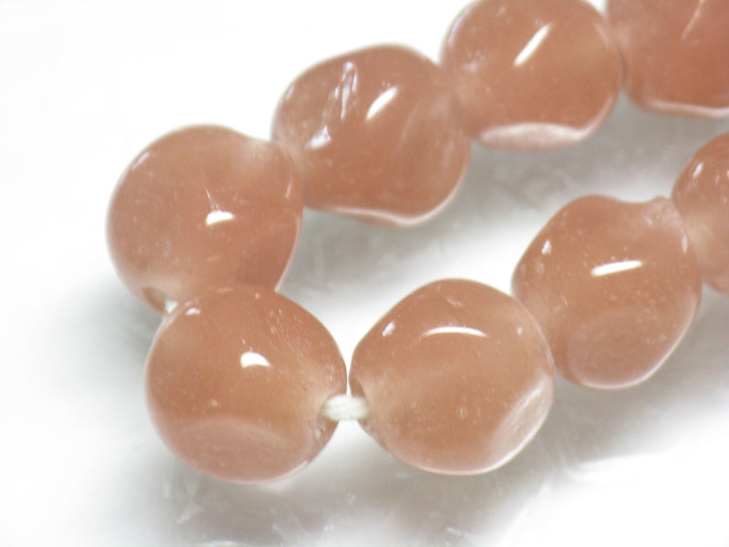 TOKO-BEADS AG952-27N Glass bead (strand) 10mm AG952-27N 六面カットビーズ（連） 10mm Asian bead & African bead  Handmade,Lampeork,bead,asia,india,ethnic,parts,accessory,beads とんぼ玉,ビーズ,トンボ玉,アジア,インド,エスニック,手作り,パーツ,アクセサリー