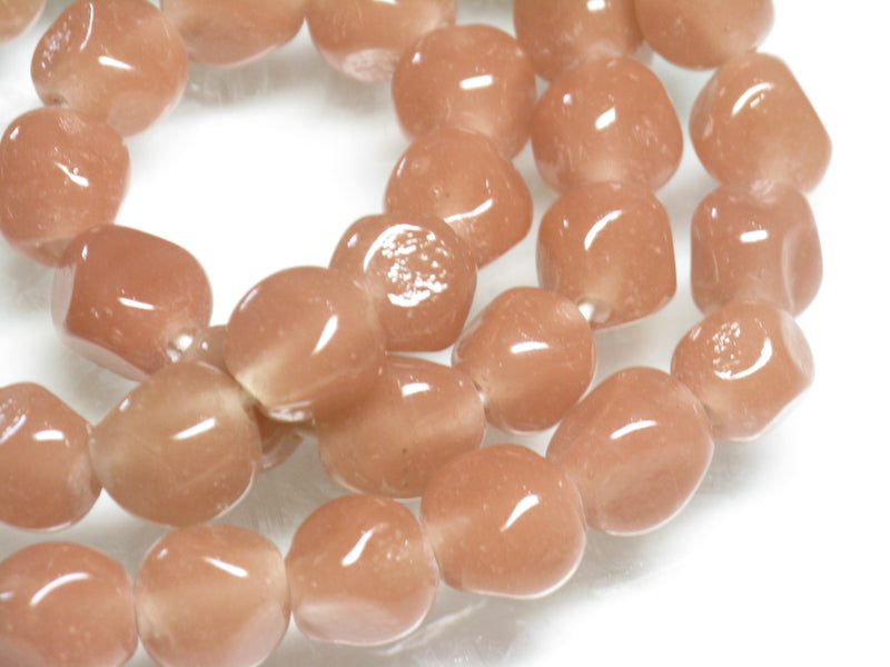 | TOKO-BEADS |AG952N-27 六面カットビーズ（連） 10mmとんぼ玉,ビーズ,トンボ玉,アジア,インド,エスニック,手作り,パーツ,アクセサリー