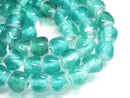 TOKO-BEADS AG952-29N Glass bead (strand) 11mm AG952-29N 六面カットビーズ（連） 11mm Asian bead & African bead  Handmade,Lampeork,bead,asia,india,ethnic,parts,accessory,beads とんぼ玉,ビーズ,トンボ玉,アジア,インド,エスニック,手作り,パーツ,アクセサリー