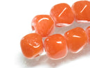 TOKO-BEADS AG952-33N Glass bead (strand) 9~10mm AG952-33N 六面カットビーズ（連） 9~10mm Asian bead & African bead  Handmade,Lampeork,bead,asia,india,ethnic,parts,accessory,beads とんぼ玉,ビーズ,トンボ玉,アジア,インド,エスニック,手作り,パーツ,アクセサリー