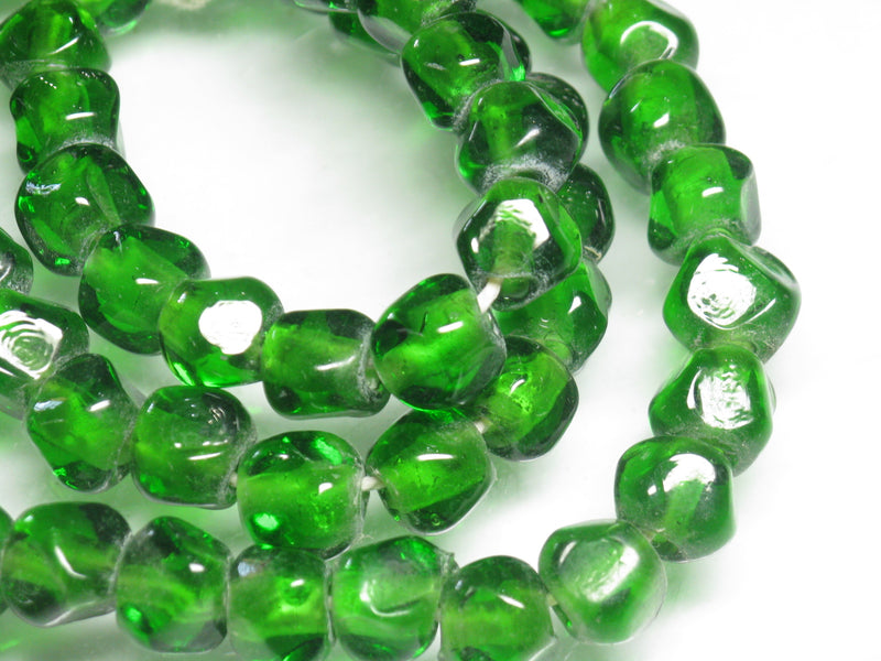 TOKO-BEADS AG952-39N Glass bead (strand) 10mm AG952-39N 六面カットビーズ（連） 10mm Asian bead & African bead  Handmade,Lampeork,bead,asia,india,ethnic,parts,accessory,beads とんぼ玉,ビーズ,トンボ玉,アジア,インド,エスニック,手作り,パーツ,アクセサリー