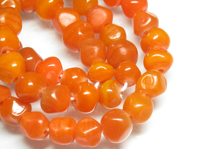 | TOKO-BEADS |AG952N-41 六面カットビーズ（連） 10mmとんぼ玉,ビーズ,トンボ玉,アジア,インド,エスニック,手作り,パーツ,アクセサリー