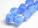 TOKO-BEADS AG952-46N Glass bead (strand) 9mm AG952-46N 六面カットビーズ（連） 9mm Asian bead & African bead  Handmade,Lampeork,bead,asia,india,ethnic,parts,accessory,beads とんぼ玉,ビーズ,トンボ玉,アジア,インド,エスニック,手作り,パーツ,アクセサリー