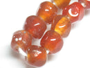 TOKO-BEADS AG952-50N Glass bead (strand) 9~10mm AG952-50N 六面カットビーズ（連） 9~10mm Asian bead & African bead  Handmade,Lampeork,bead,asia,india,ethnic,parts,accessory,beads とんぼ玉,ビーズ,トンボ玉,アジア,インド,エスニック,手作り,パーツ,アクセサリー