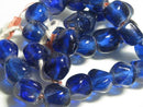 TOKO-BEADS AG953N-09 Glass bead (strand) 17mm AG953N-09 六面カットビーズ(L)(連) 17mm Asian bead & African bead  Handmade,Lampeork,bead,asia,india,ethnic,parts,accessory,beads とんぼ玉,ビーズ,トンボ玉,アジア,インド,エスニック,手作り,パーツ,アクセサリー