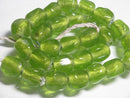 TOKO-BEADS AG953N-13 Glass bead (strand) 17mm AG953N-13 六面カットビーズ(L)(連) 17mm Asian bead & African bead  Handmade,Lampeork,bead,asia,india,ethnic,parts,accessory,beads とんぼ玉,ビーズ,トンボ玉,アジア,インド,エスニック,手作り,パーツ,アクセサリー