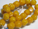 TOKO-BEADS AG953N-17 Glass bead (strand) 17mm AG953N-17 六面カットビーズ(L)(連) 17mm Asian bead & African bead  Handmade,Lampeork,bead,asia,india,ethnic,parts,accessory,beads とんぼ玉,ビーズ,トンボ玉,アジア,インド,エスニック,手作り,パーツ,アクセサリー