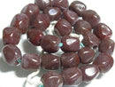 TOKO-BEADS AG953N-20 Glass bead (strand) 17mm AG953N-20 六面カットビーズ(L)(連) 17mm Asian bead & African bead  Handmade,Lampeork,bead,asia,india,ethnic,parts,accessory,beads とんぼ玉,ビーズ,トンボ玉,アジア,インド,エスニック,手作り,パーツ,アクセサリー