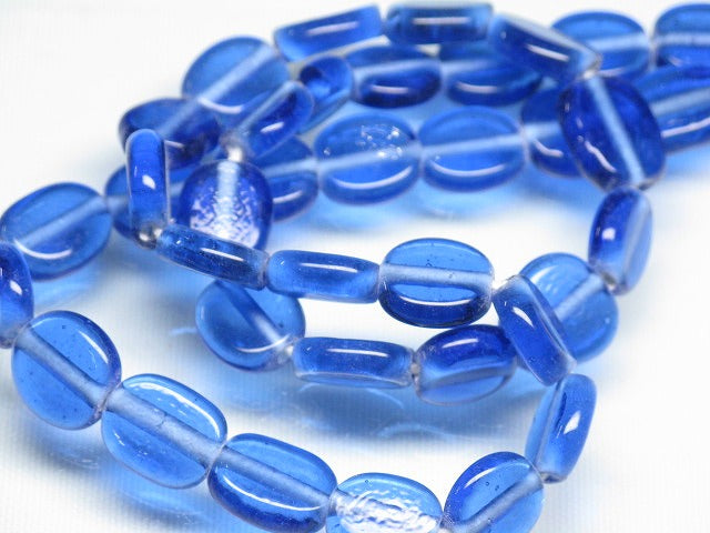 TOKO-BEADS AG954N-34 Glass bead  (strand) 9~11mm AG954N-34 丸型フラットビーズ（連） 9~11mm Asian bead & African bead  Handmade,Lampeork,bead,asia,india,ethnic,parts,accessory,beads とんぼ玉,ビーズ,トンボ玉,アジア,インド,エスニック,手作り,パーツ,アクセサリー
