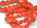 TOKO-BEADS AG954N-43 Glass bead  (strand) 9~11mm AG954N-43 丸型フラットビーズ（連） 9~11mm Asian bead & African bead  Handmade,Lampeork,bead,asia,india,ethnic,parts,accessory,beads とんぼ玉,ビーズ,トンボ玉,アジア,インド,エスニック,手作り,パーツ,アクセサリー