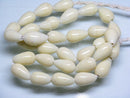 TOKO-BEADS AG954N-62 Glass bead (strand)  8~9mm AG954N-62 縦穴しずく型ビーズ（連）  8~9mm Asian bead & African bead  Handmade,Lampeork,bead,asia,india,ethnic,parts,accessory,beads とんぼ玉,ビーズ,トンボ玉,アジア,インド,エスニック,手作り,パーツ,アクセサリー