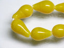 TOKO-BEADS AG954-67N Glass bead (strand)  8~9mm AG954-67N 縦穴しずく型ビーズ（連）  8~9mm Asian bead & African bead  Handmade,Lampeork,bead,asia,india,ethnic,parts,accessory,beads とんぼ玉,ビーズ,トンボ玉,アジア,インド,エスニック,手作り,パーツ,アクセサリー