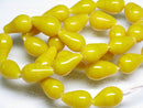TOKO-BEADS AG954N-67 Glass bead (strand)  8~9mm AG954N-67 縦穴しずく型ビーズ（連）  8~9mm Asian bead & African bead  Handmade,Lampeork,bead,asia,india,ethnic,parts,accessory,beads とんぼ玉,ビーズ,トンボ玉,アジア,インド,エスニック,手作り,パーツ,アクセサリー