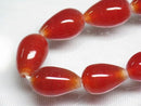 TOKO-BEADS AG954-70N Glass bead (strand)  8~9mm AG954-70N 縦穴しずく型ビーズ（連）  8~9mm Asian bead & African bead  Handmade,Lampeork,bead,asia,india,ethnic,parts,accessory,beads とんぼ玉,ビーズ,トンボ玉,アジア,インド,エスニック,手作り,パーツ,アクセサリー