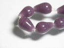 TOKO-BEADS AG954N-74 Glass bead (strand) 7mm AG954N-74 縦穴しずく型ビーズ（連） 7mm Asian bead & African bead  Handmade,Lampeork,bead,asia,india,ethnic,parts,accessory,beads とんぼ玉,ビーズ,トンボ玉,アジア,インド,エスニック,手作り,パーツ,アクセサリー