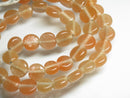 TOKO-BEADS AG954-51N Glass bead  (strand) 9~10mm AG954-51N 丸型フラットビーズ（連） 9~10mm Asian bead & African bead  Handmade,Lampeork,bead,asia,india,ethnic,parts,accessory,beads とんぼ玉,ビーズ,トンボ玉,アジア,インド,エスニック,手作り,パーツ,アクセサリー